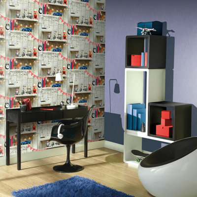 Emrich 10m x 53cm Textured Matte Wallpaper Roll