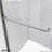 DreamLine Alliance Pro LT 56 - 60 inch W x 57 3/8 inch H Semi-Frameless Bypass Tub Door in Brushed Nickel and Clear Glass-61510813