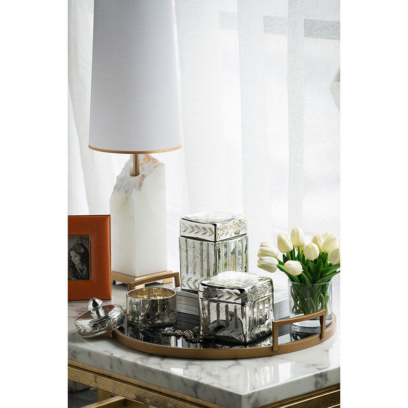 Keesey Glass Decorative Box