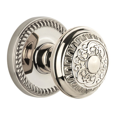 Grandeur Newport Rosette Single Dummy with Windsor Door Knob