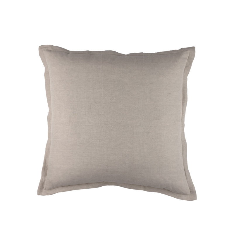 Rain Polyester Medium Pillow, Très grand lit, Beige