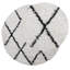 Amanda Geometric Shag Area Rug-251830208