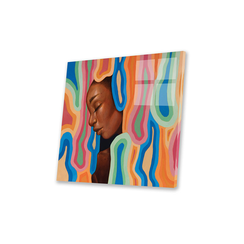 Bonbon fondu sur peinture plastique / acrylique