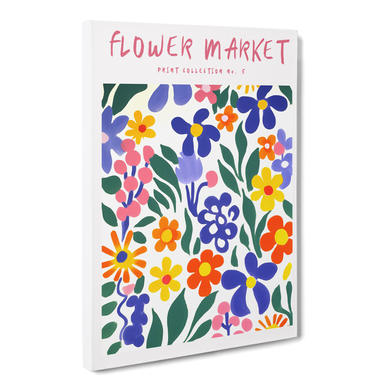 XMKTMKT-277 Flower Market Exhibition Collection No.5 - Wrapped Canvas Print, 50cm H x 35cm W x 3cm D