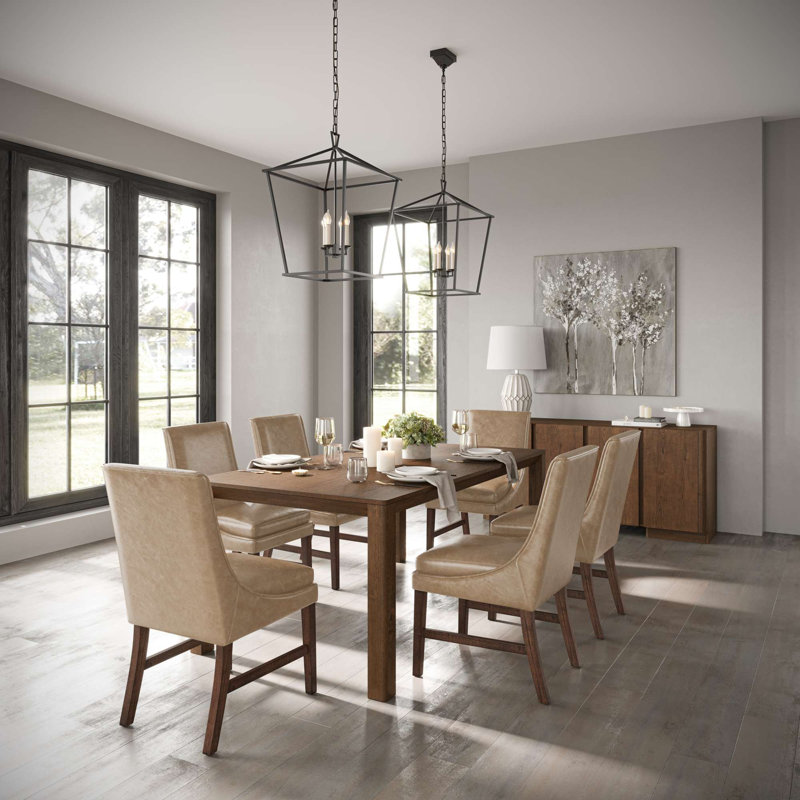 Pritchard 72 " Extendable with Solid Wood Base Dining Table