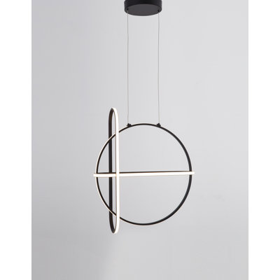 3 - Light LED Unique/Statement Pendant