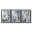 FLORAL Series CLxxxx - Impression encadrée sur mesure de qualité supérieure - 3 pièces-366861695