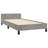 Maecie vidaXL Velvet Platform Bed Frame, No Box Spring Needed/No Mattress -1061604964-1061604965