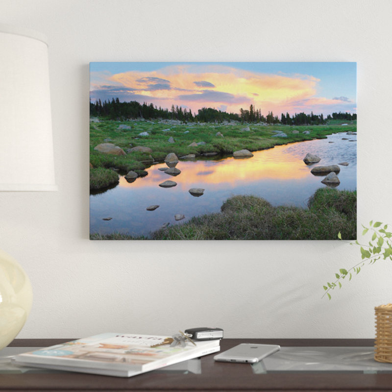 Reproduction de photo sur toile, H 26 po x l 40 po x P 1,5 po