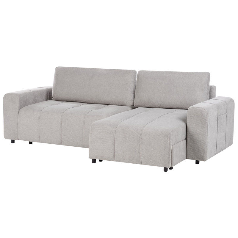 INNVIK 3 Seater Sofa Bed, Right Hand Facing, Gray