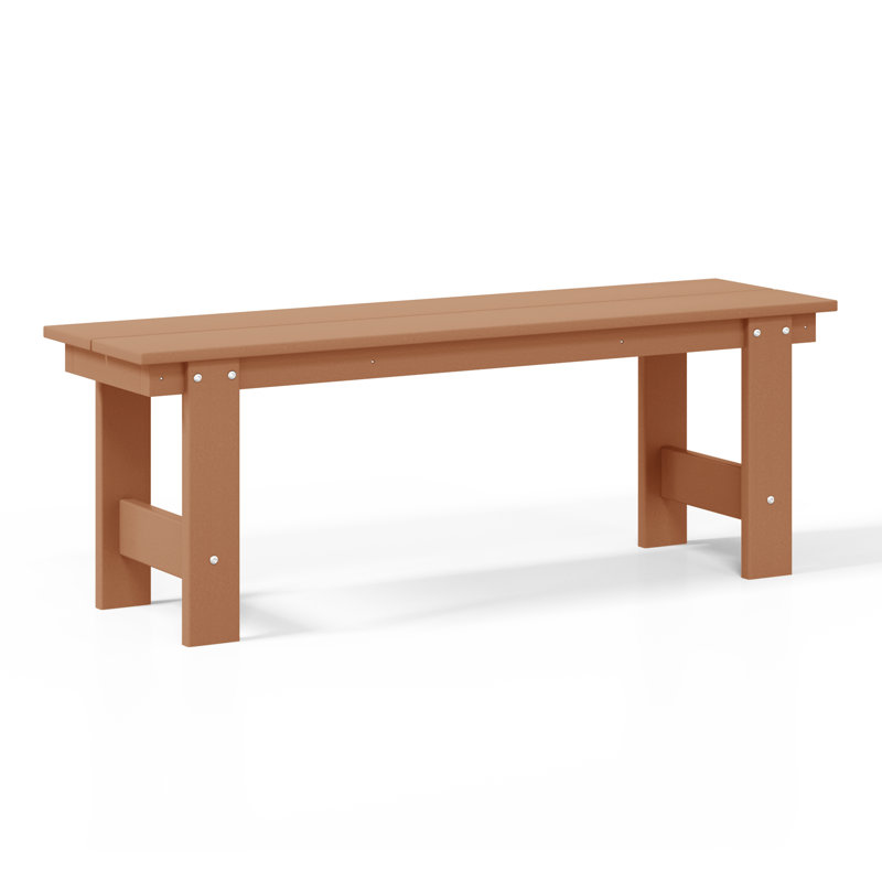 Banc de patio 48 po, Brun