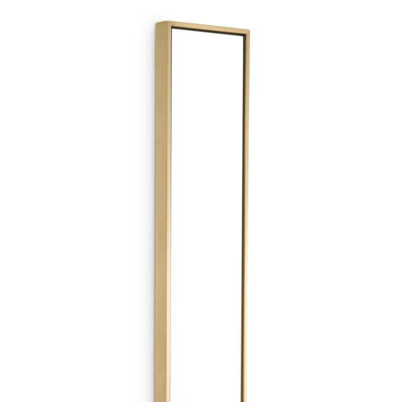 Redondo Rectangle Stainless Steel Wall Mirror