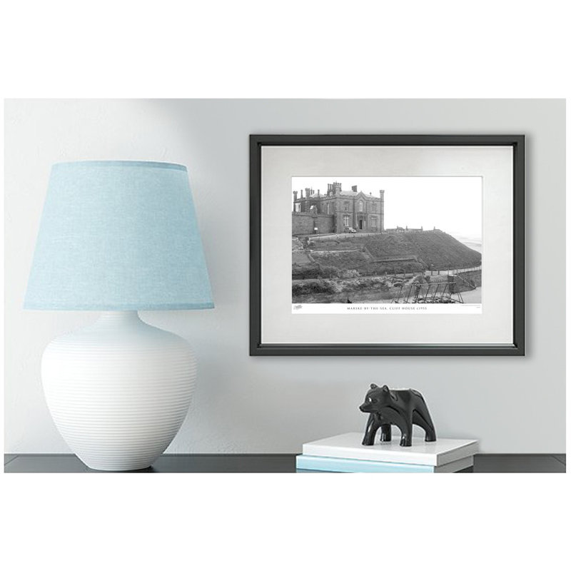 Marske By The Sea, Cliff House C1955 - Single Picture Frame Print, 28cm H x 36cm W x 2.3cm D