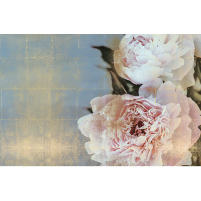 Peonies - Wrapped Canvas Painting