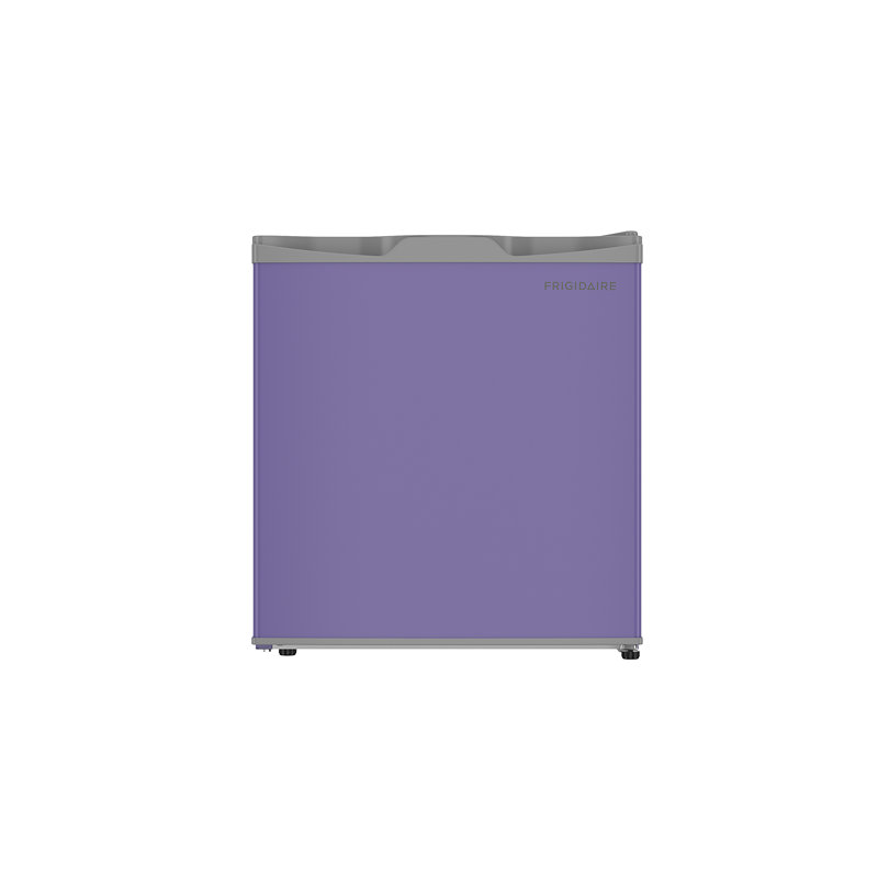 FRIGIDAIRE 1.6 Cu. Ft. Compact Fridge with Chiller, Countertop Fridge (Black), Purple