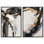 Art mural Aurea Flow, impression sur toile par Art Remedy, cadre noir, 24 x 36