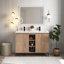 Meuble-lavabo autoportant 48 po avec double lavabo 48 po