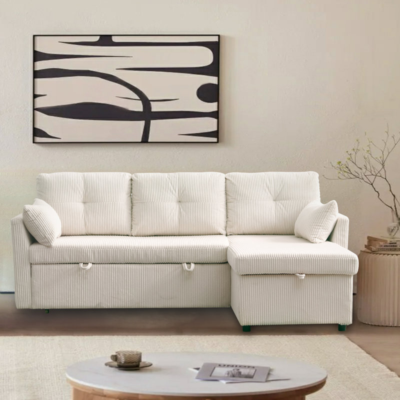 Idden Upholstered L-Shaped Sectional Right Hand Facing