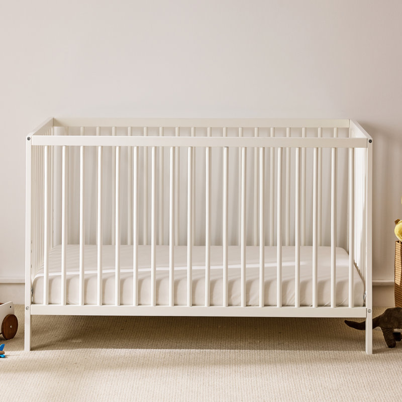 Lit de bébé convertible 4-en-1 Grevia, Blanc