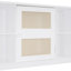 Lit de jour en bois blanc avec huche et rangement-259129031-259129025