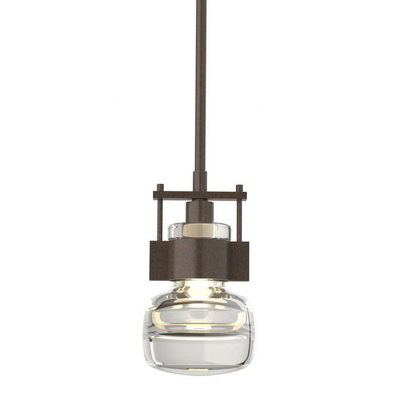 Cuff 1 - Light Single Globe Pendant, Medium, Bronze