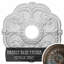Médaillon de plafond l 3,5 po x P 3,5 po Rotherham-27780501
