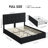 Andam Linen Upholstered Standard Bed, 4 Drawer Storage Platform Bed-94584438-94584439