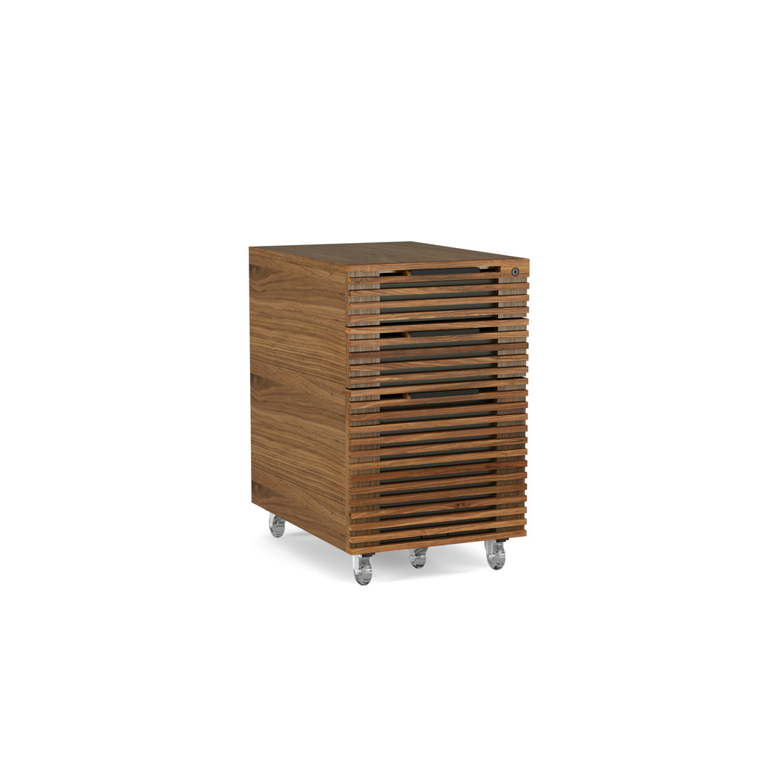 Corridor 15.5'' Wide 3 -Drawer Mobile File Cabinet BDI 