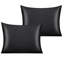 Taies d'oreiller, taies d'oreiller luxueuses en satin avec fermeture à enveloppe - NTBAY-1629431209-1629431200