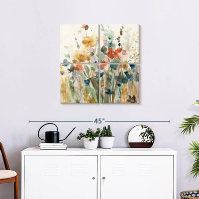 " In Full Bloom " 4 - Pieces