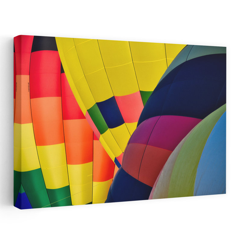 Contemporary Art Abstract Contemporary Summer Wall Art 1 Piece Wrapped Canvas Wall Art, 60.96 cm H x 91.44 cm W