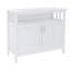 Buffet de rangement et buffet blanc