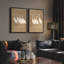 Art mural encadré rétro antique classique pour chambre à coucher-1477230074-1477230075