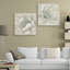 «Winter Blooms I and II», ensemble de 2 toiles tendues-1435043483