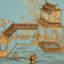 New Chinese Style Entry Cabinet