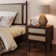 Oliver Solid Wood 2-Drawer Nightstand