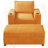 Corduroy Sofa Bed with Cup Holders & USB Charging Port-1903532477