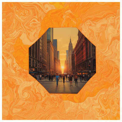 Tapis de bain Urban Sunset