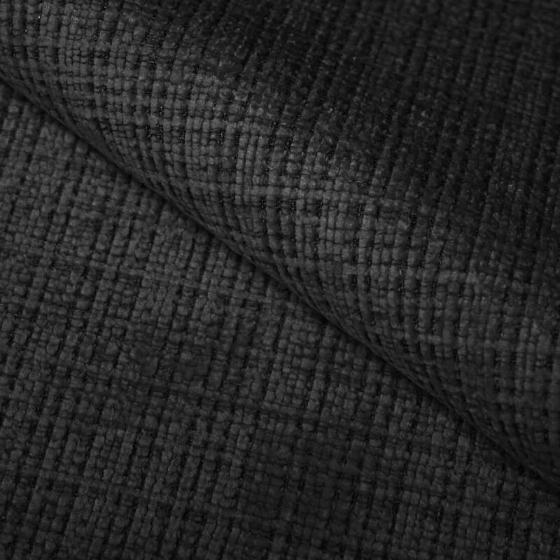 Caetana 4 Seater Corner Sofa , Left Facing, Black