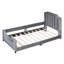 Lit de jour classique gris rayé Classic-668161077