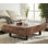 Table basse extensible avec rangement Mullins