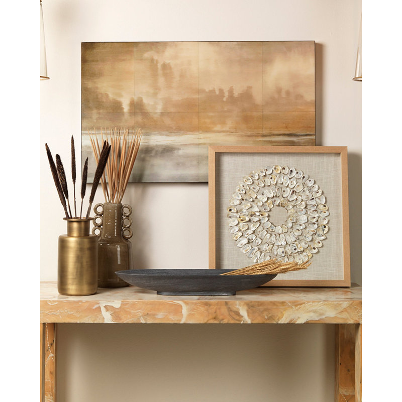 Handmade Marble Decorative Bowl, Gray Marble