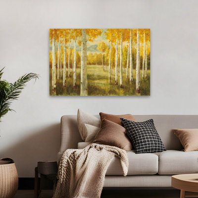 Art automnal et bouleau Aspen Birches