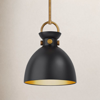 Tinka Single Light Metal Steel Pendant