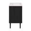 Meuble-lavabo autoportant 24 po en chêne noir avec comptoir à 3 trous Bron-1297304481-1297304507-1297304510