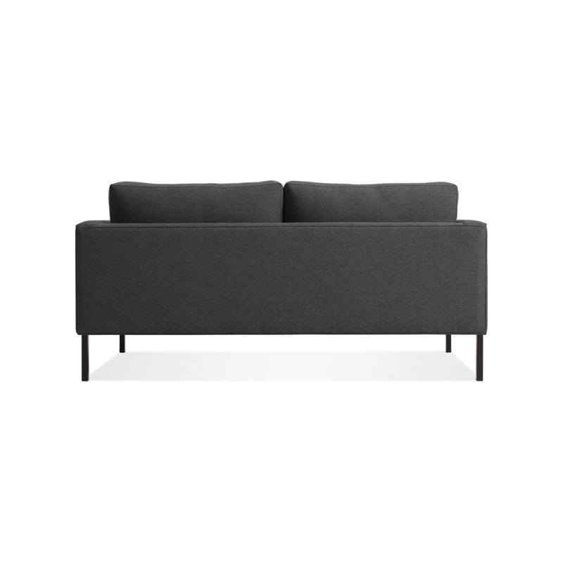 Paramount Loveseat, Sanford Ceramic Crossweave, Metal