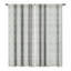 Panneau de rideau occultant blanc 1pc Bianca