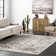 Uriegas Performance Medallion Fringed Beige/Gray/Brown Rug
