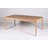 Leoni 78" Solid Wood Dining Table Oak-361521670