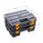 Stalwart Tool Box Organizer - Portable Parts Organizer with Customizable Compartments for Hardware